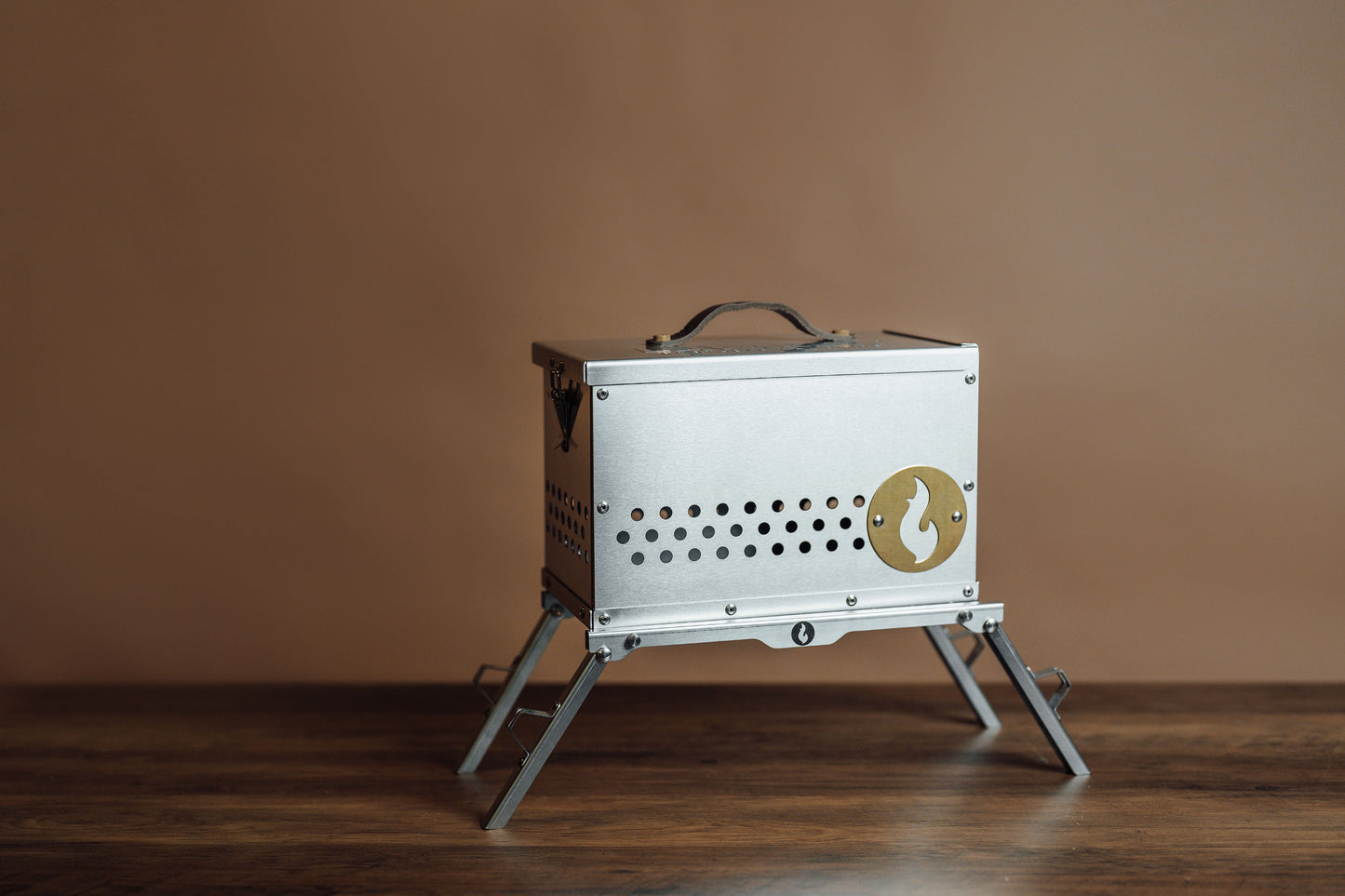 LavaBox- The Hekla: 304 Stainless Steel LavaBox with Dual-Burner