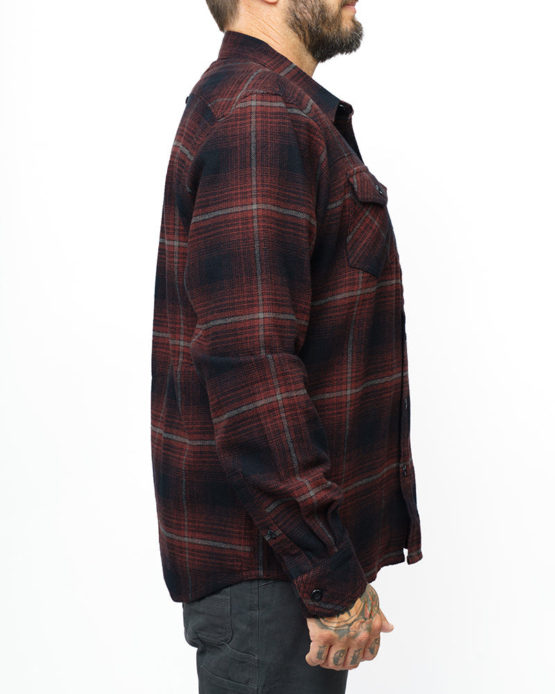Off The Grid Surplus- Destroyer Flannel - Black