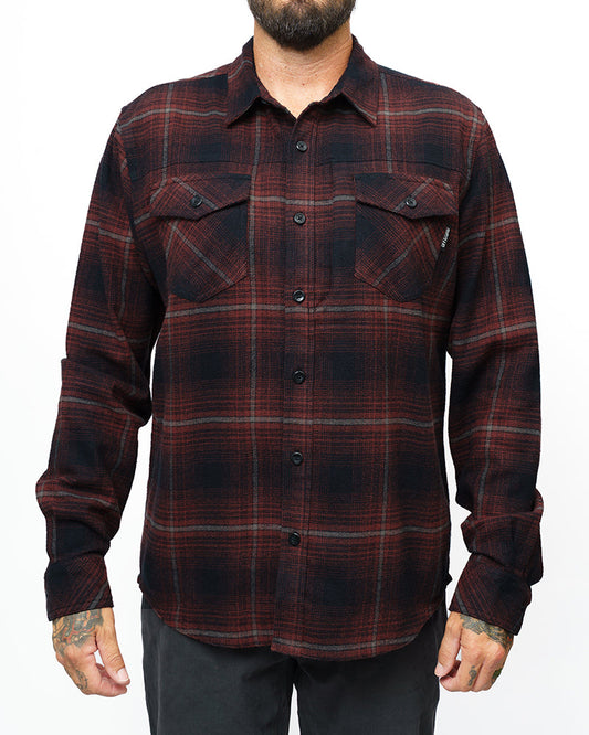 Off The Grid Surplus- Destroyer Flannel - Black