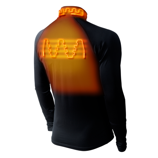 Gobi Heat- FlexCore Men’s Heated Base Layer Shirt - Dual Control
