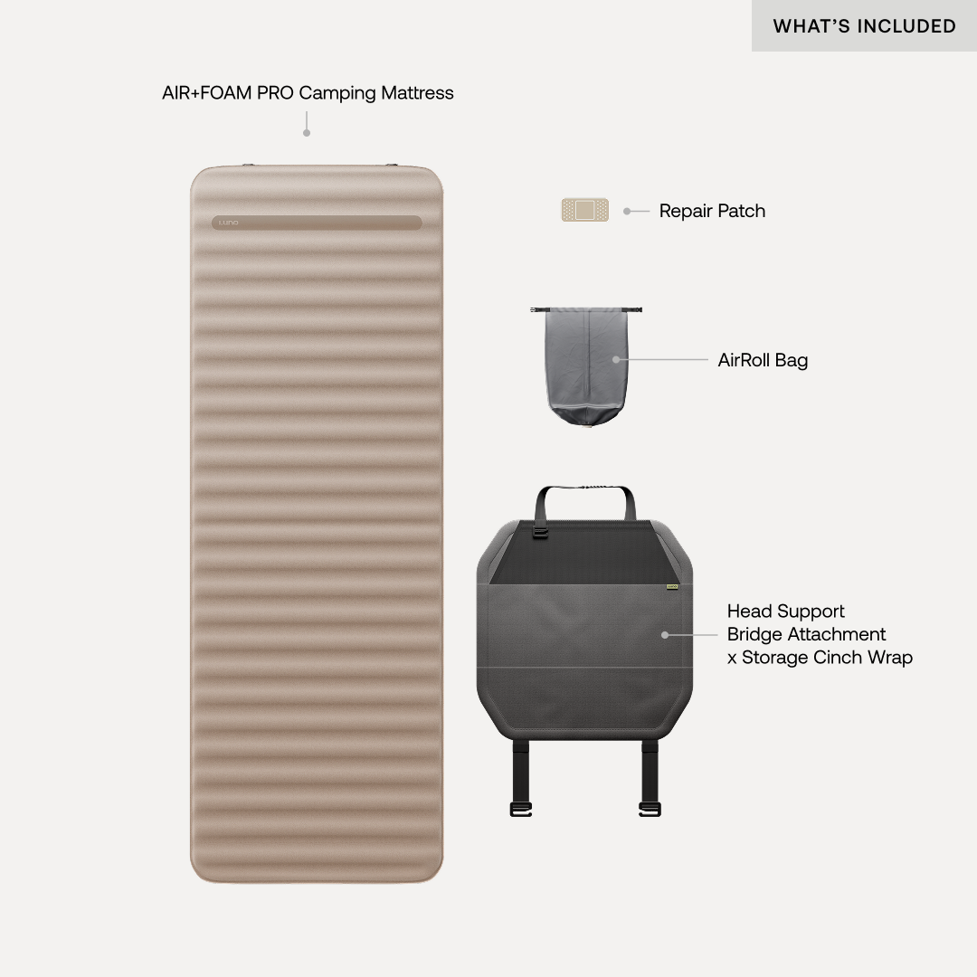 Luno- AIR+FOAM PRO Camping Mattress