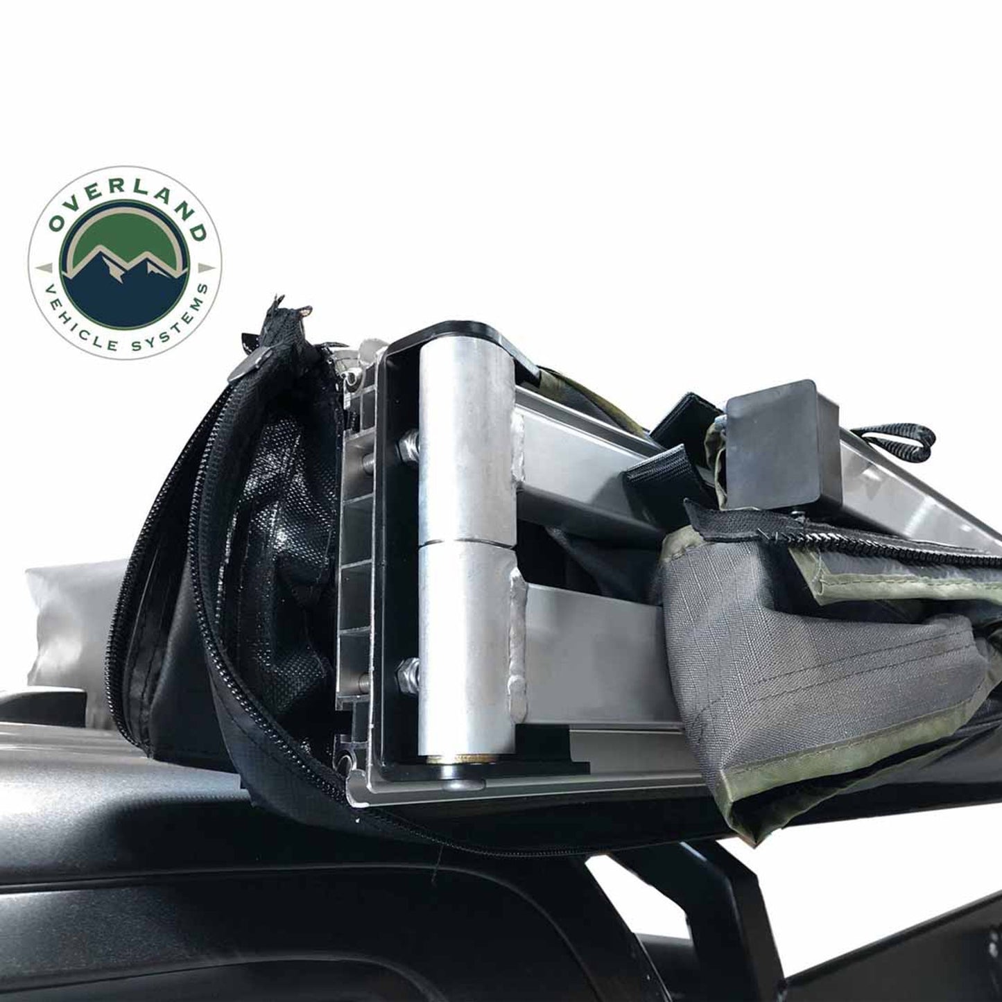 OVS- HD Nomadic 270 LT Awning - Dark Gray With Black Travel Cover Universal