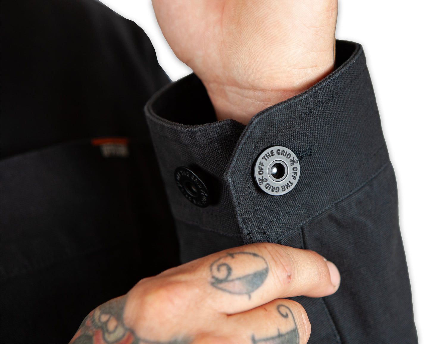 Off The Grid Surplus- Heston Chore Coat - Black