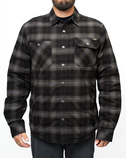 Off The Grid Surplus- Ironside Flannel - Black