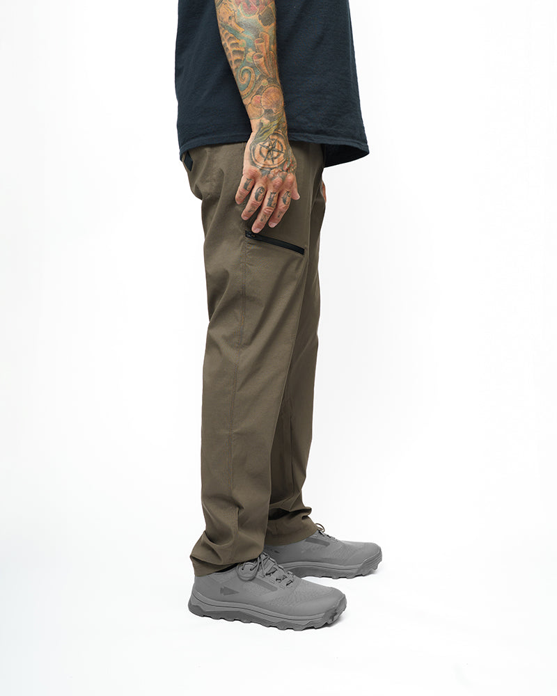 Off The Grid Surplus- Lancer Taper Fit Pant - Beluga Brown