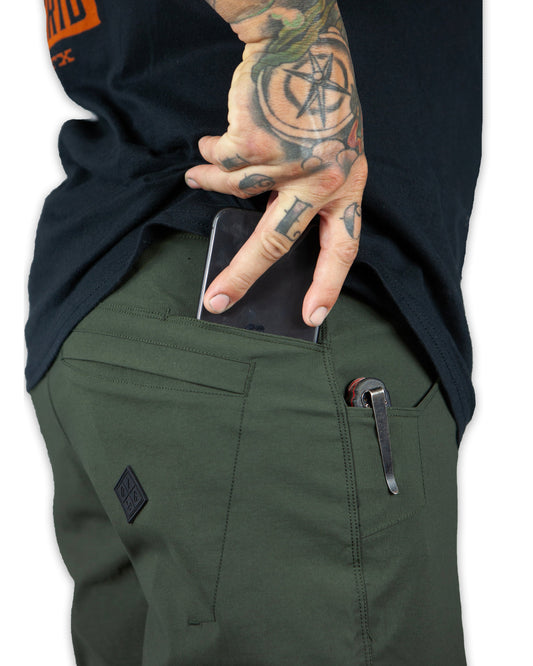Off The Grid Surplus- Lancer Taper Fit Pant - Dk Army
