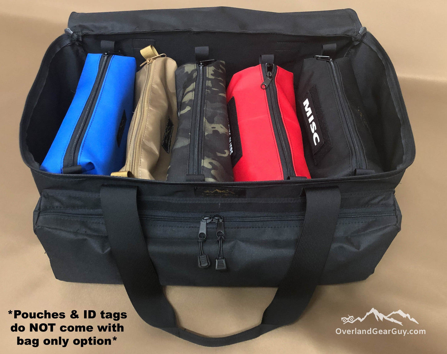 OverlandGearGuy- Overland Tool Bag Organizer - BAG ONLY