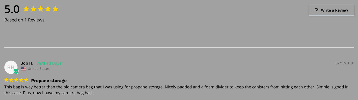 OverlandGearGuy- JetBoil Pouch Jet Boil Fuel Pouch