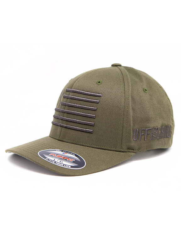 Off The Grid Surplus- Shovel N Bars Flexfit Hat - 5 Colors