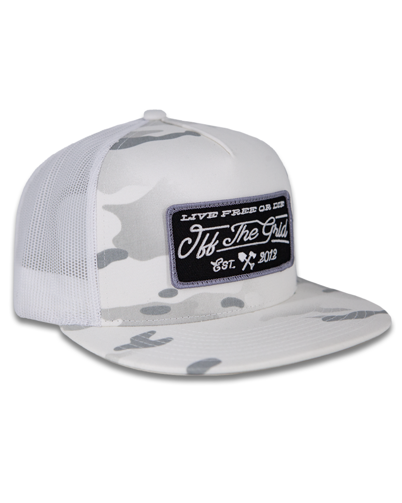 Off The Grid Surplus- Stamped Snapback Hat