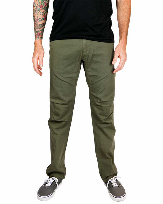 Off The Grid Surplus- Trailblazer Taper Fit Pants - DK Olive
