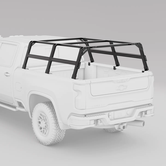 Xtrusion Overland- XTR3 Bed Rack for Chevrolet Silverado & GMC Sierra 2500HD / 3500HD