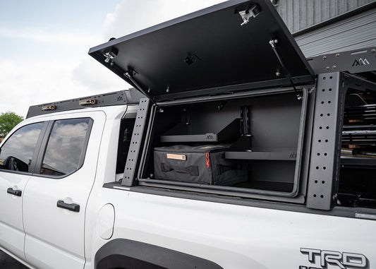 Backwoods Adventure Mods- Overland Bed Rack Storage Box - Toyota Tacoma