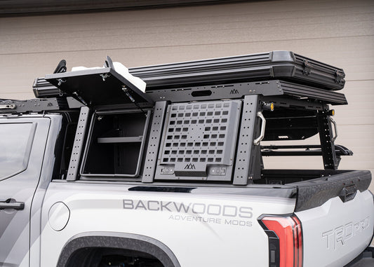 Backwoods Adventure Mods- Overland Bed Rack Storage Box - Toyota Tundra