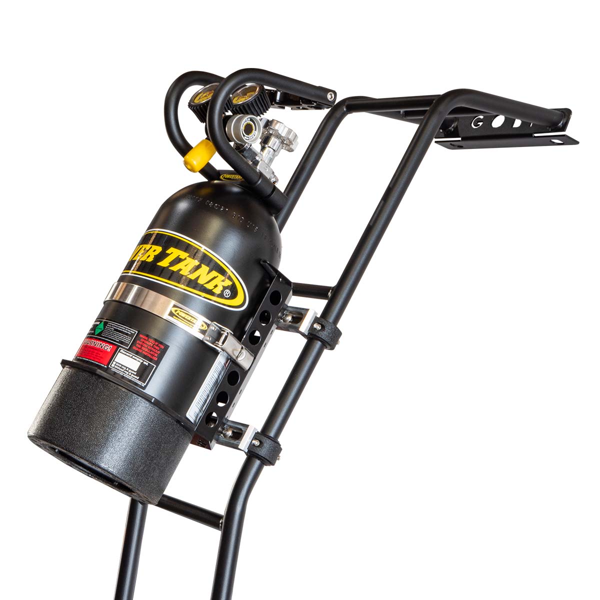 Power Tank- Ladder Cross-Bar Mount for Propane and CO2 Power Tanks