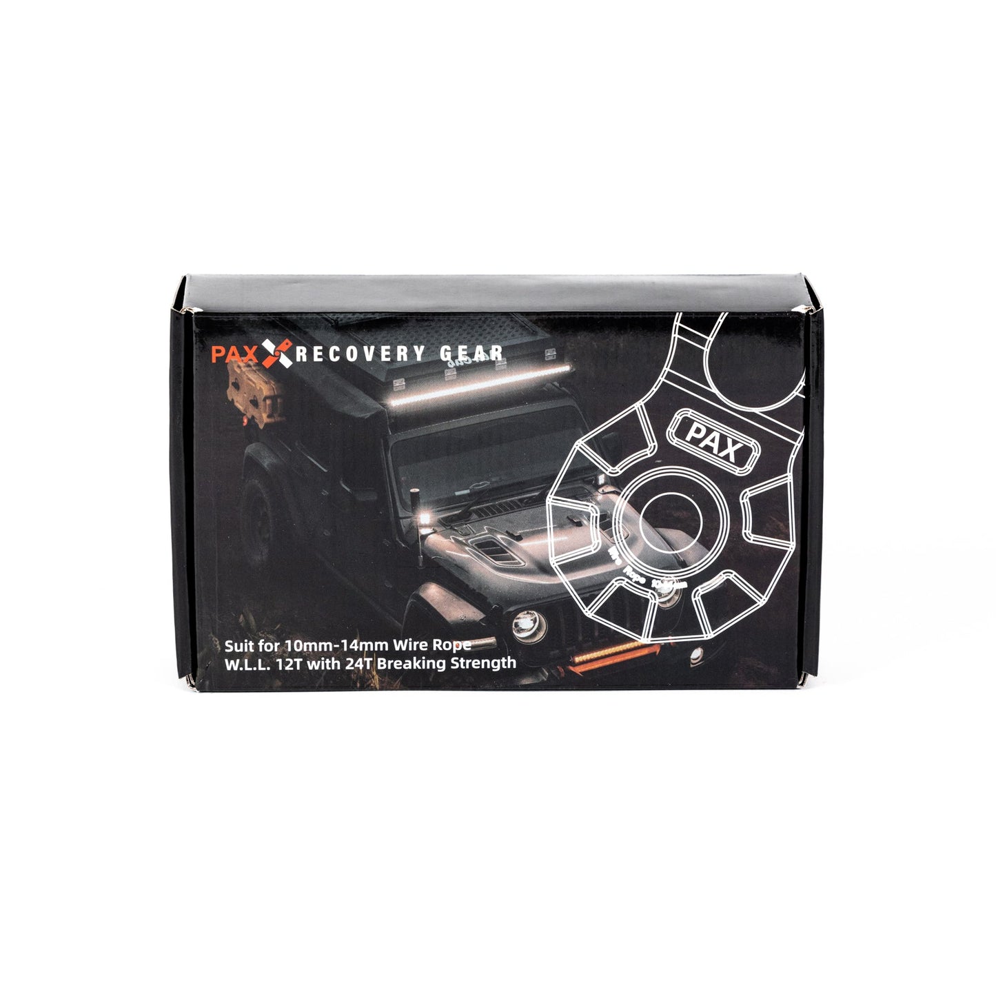 Rotopax- 12 Ton Forged Snatch Block