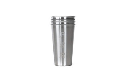 FSR- Stainless Steel 16oz Cups (4) - Clearance