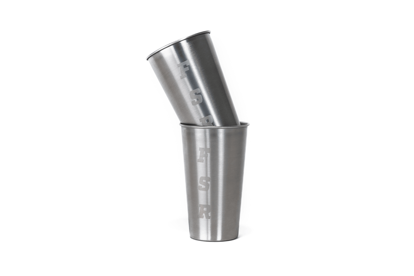 FSR- Stainless Steel 16oz Cups (4) - Clearance