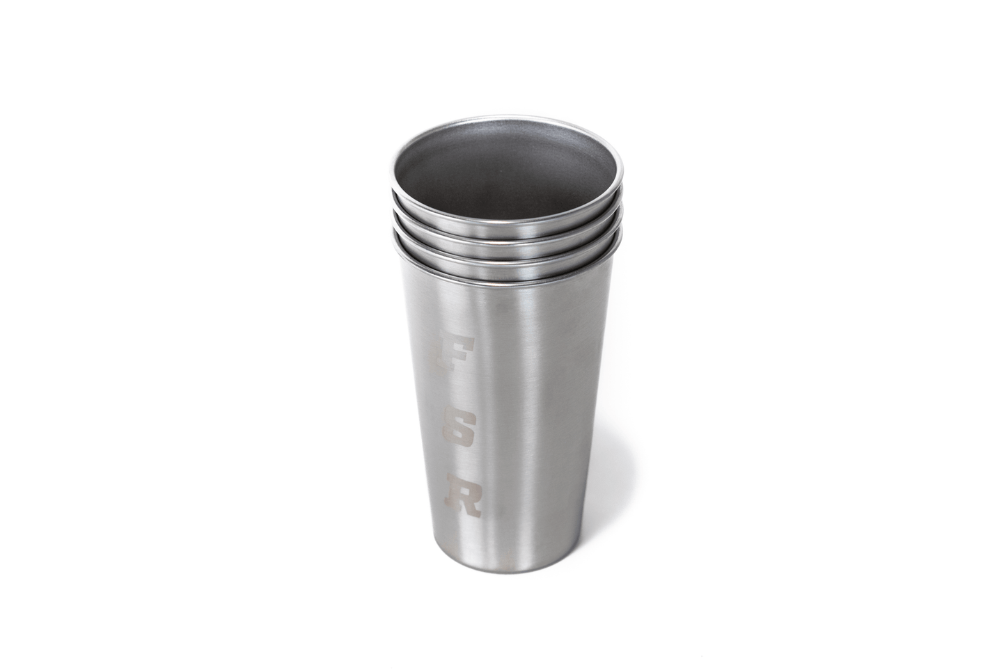 FSR- Stainless Steel 16oz Cups (4) - Clearance