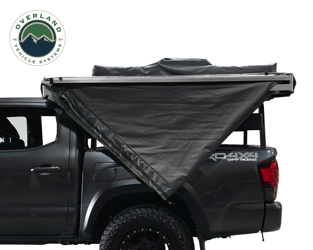 Nomadic Awning 270 Degree - Driver Side Dark Gray Overland Vehicle Systems