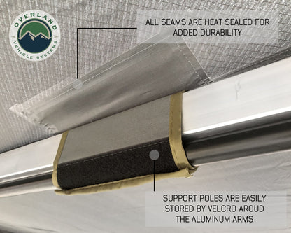 Nomadic Awning 270 Awning with Walls - Driver side Overland Vehicle Systems