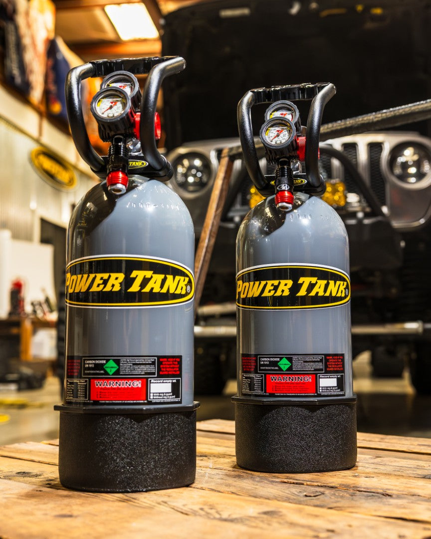 Power Tank- 10 lb CO2 Spare Bottle Powdercoated