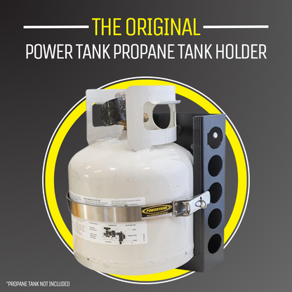 Power Tank- Strato LOCKER Bracket for 4.25 lb, 10 lb, 11 lb Steel Propane Tanks