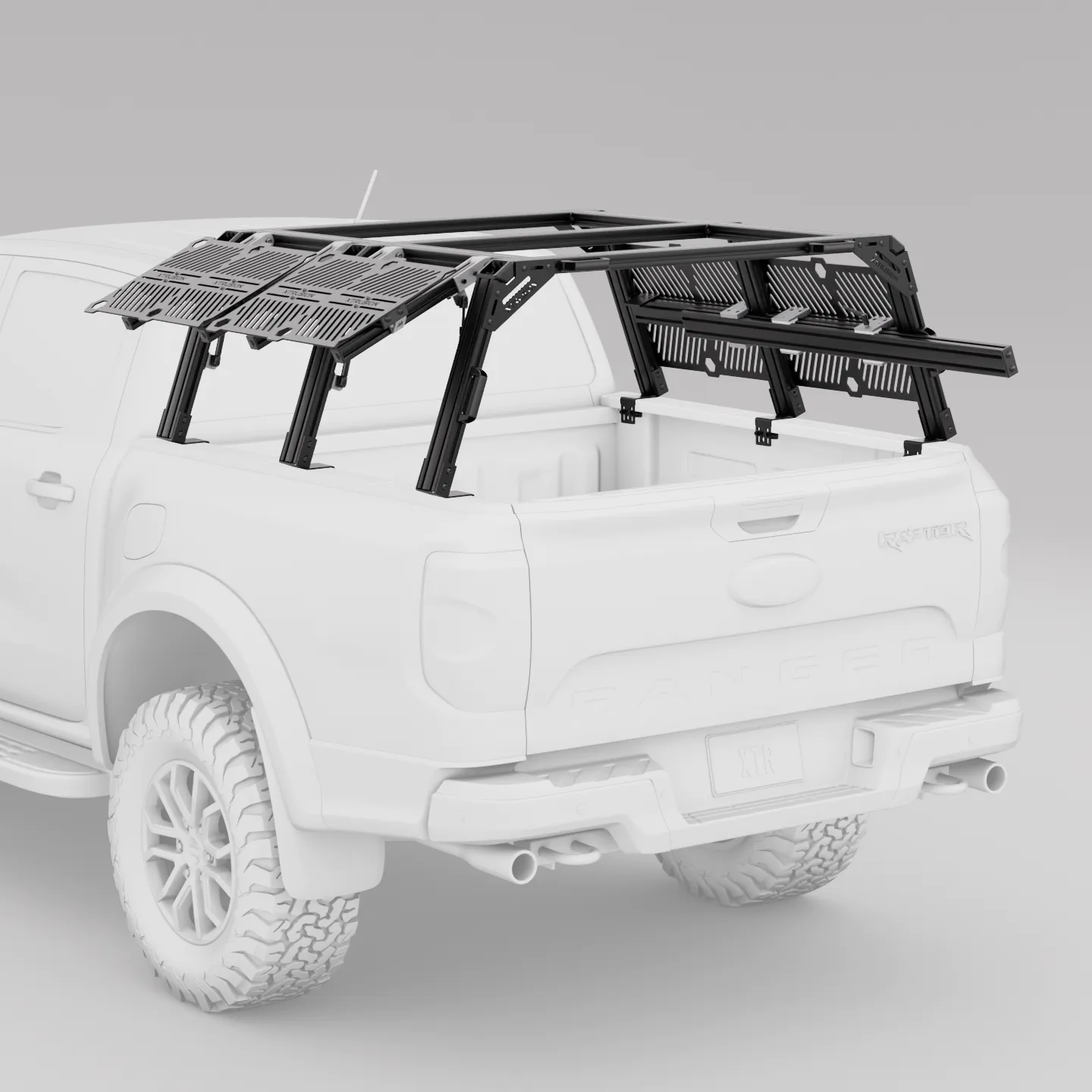 Xtrusion Overland- XTR3 Bed Rack for Ford Ranger