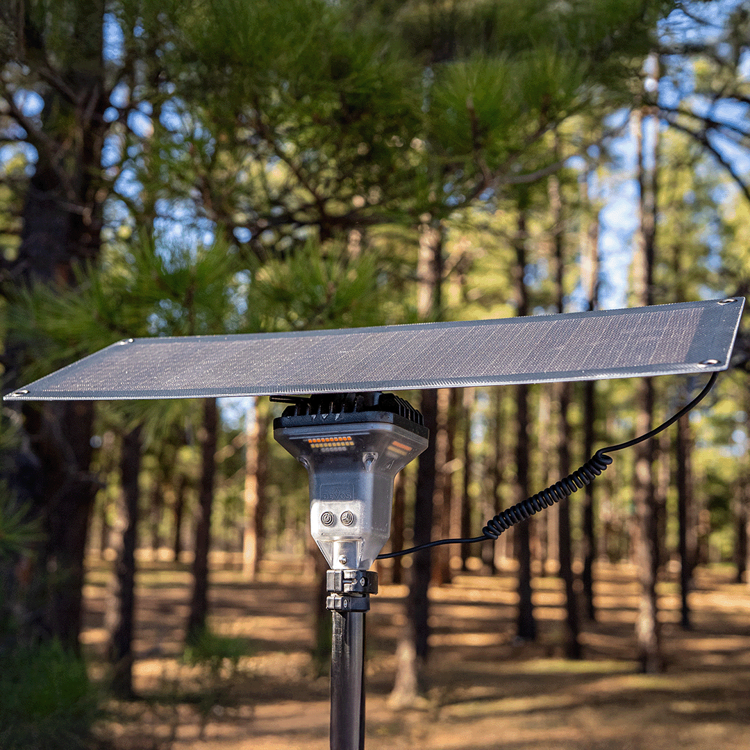 Devos- 20 Watt Portable Solar Panel w/ LightRanger Receiver