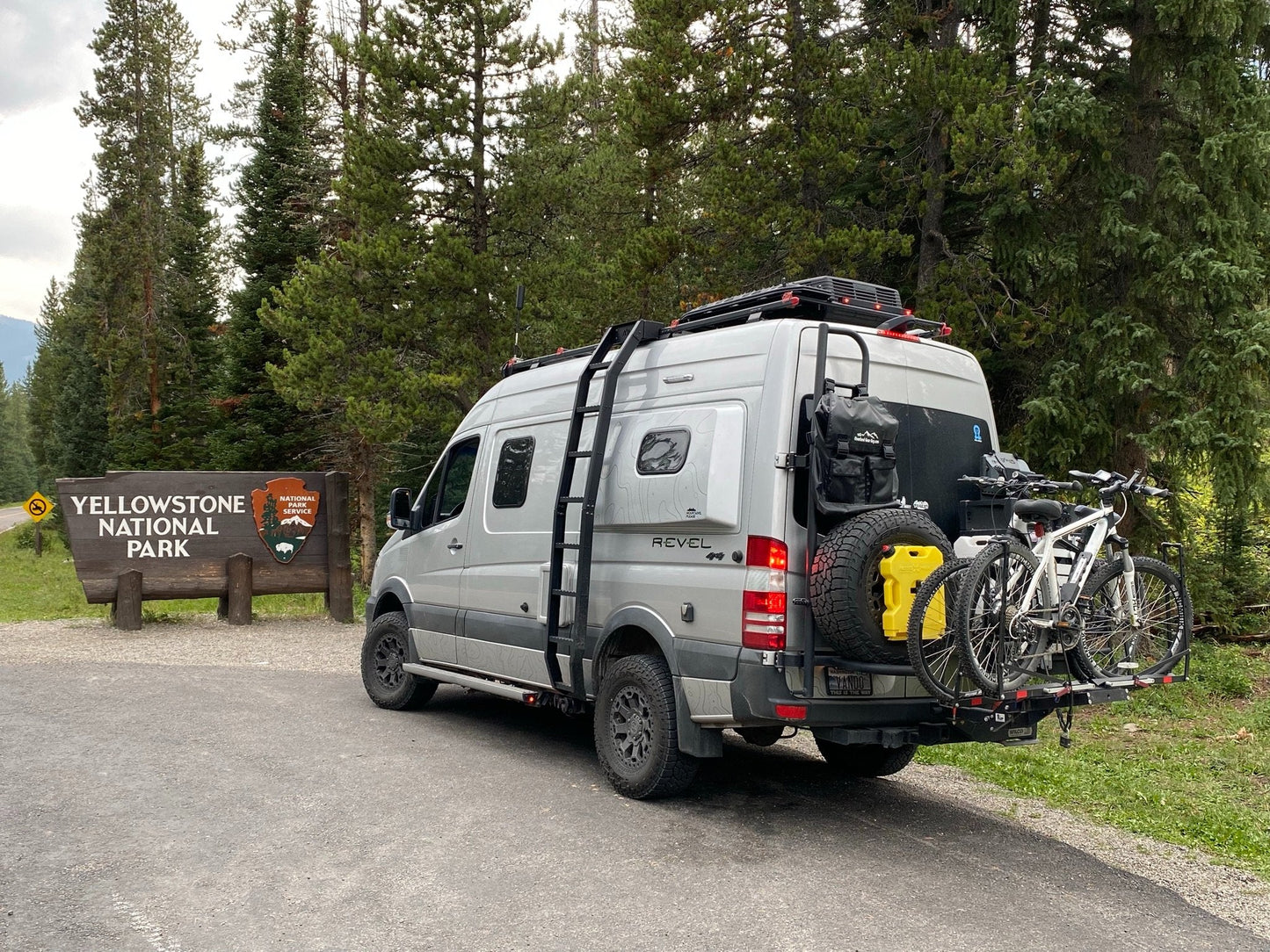 OverlandGearGuy- Rear Ladder Trash Bag