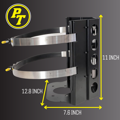 Power Tank- Sumatra MARINE Bracket for 20 lb. Steel BBQ Propane Tank
