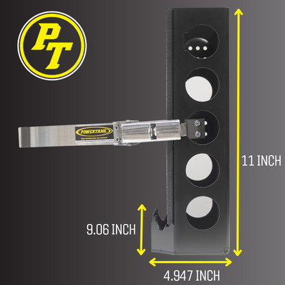 Power Tank- Strato LOCKER Bracket for 4.25 lb, 10 lb, 11 lb Steel Propane Tanks
