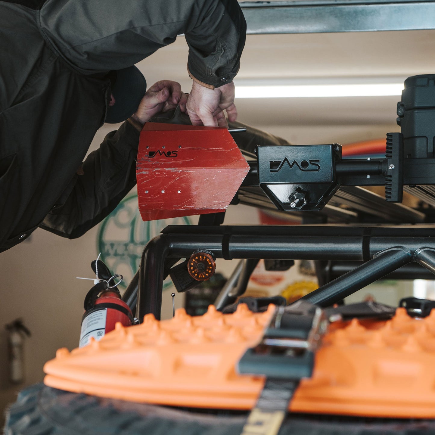 DMOS- Universal Shovel/Axe Mount