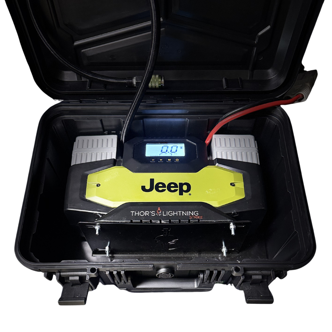 Thor's Lightning Air Systems- Portable AirVault2 12v Dual Air Compressor 10.6 CFM