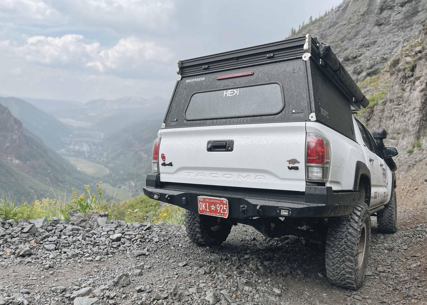 Backwoods Adventure Mods- Hi-Lite Overland Toyota Tacoma Rear Bumper 3rd Gen (2016-2023)