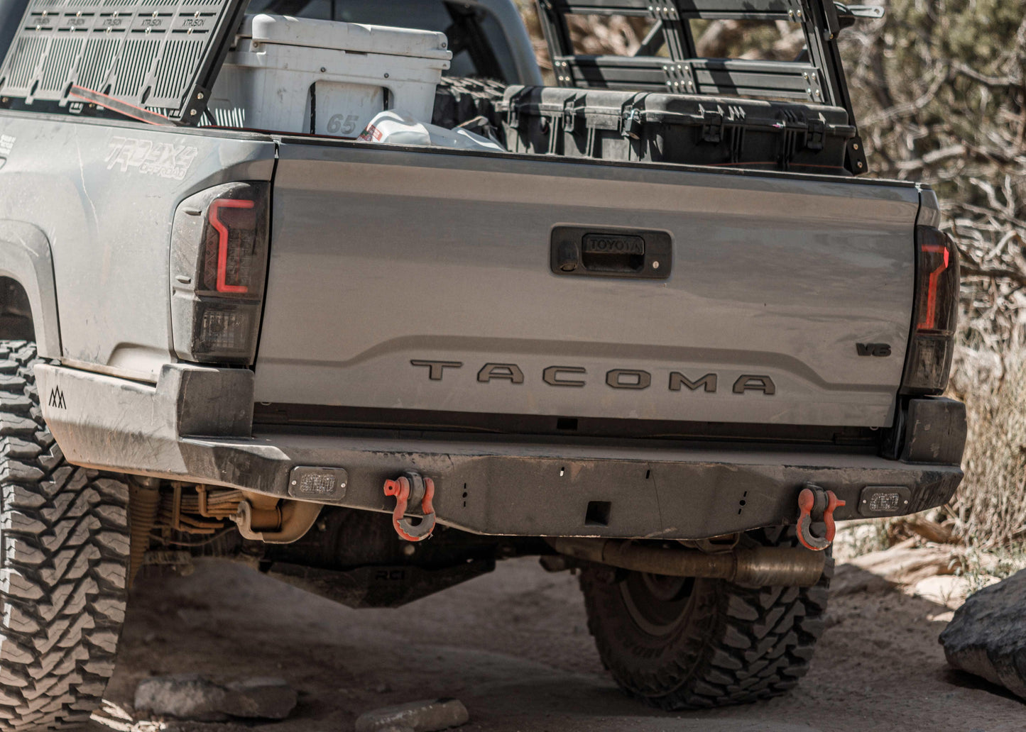 Backwoods Adventure Mods- Hi-Lite Overland Toyota Tacoma Rear Bumper 3rd Gen (2016-2023)