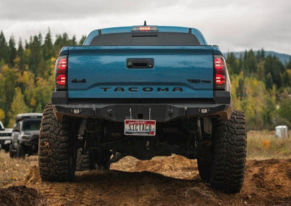 Backwoods Adventure Mods- Hi-Lite Overland Toyota Tacoma Rear Bumper 3rd Gen (2016-2023)