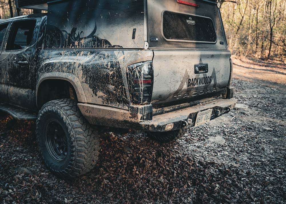 Backwoods Adventure Mods- Hi-Lite Overland Toyota Tacoma Rear Bumper 3rd Gen (2016-2023)