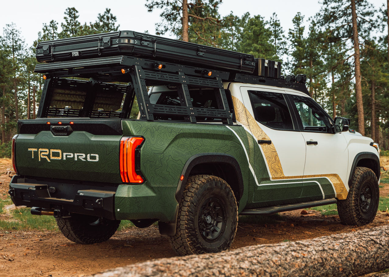 Backwoods Adventure Mods- Toyota Tundra Bed Rack - Full Height