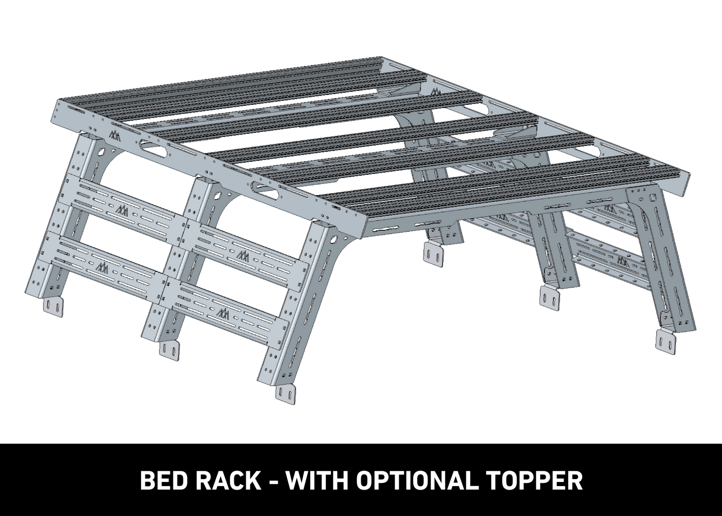 Backwoods Adventure Mods- Toyota Tundra Bed Rack - Full Height