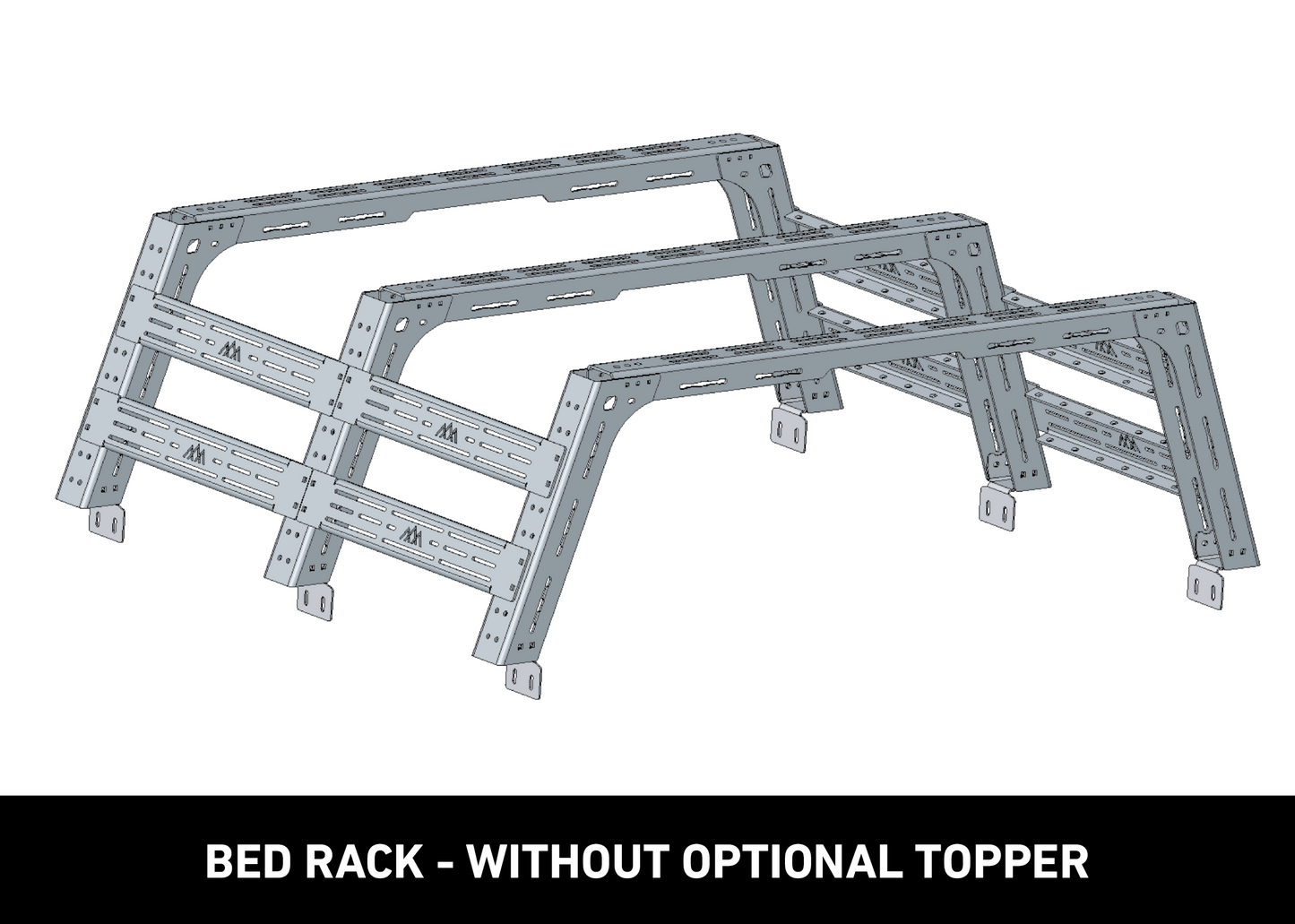 Backwoods Adventure Mods- Toyota Tundra Bed Rack - Full Height