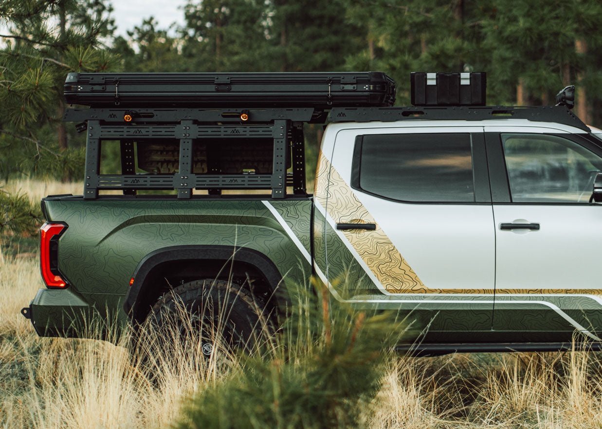 Backwoods Adventure Mods- Toyota Tundra Bed Rack - Full Height