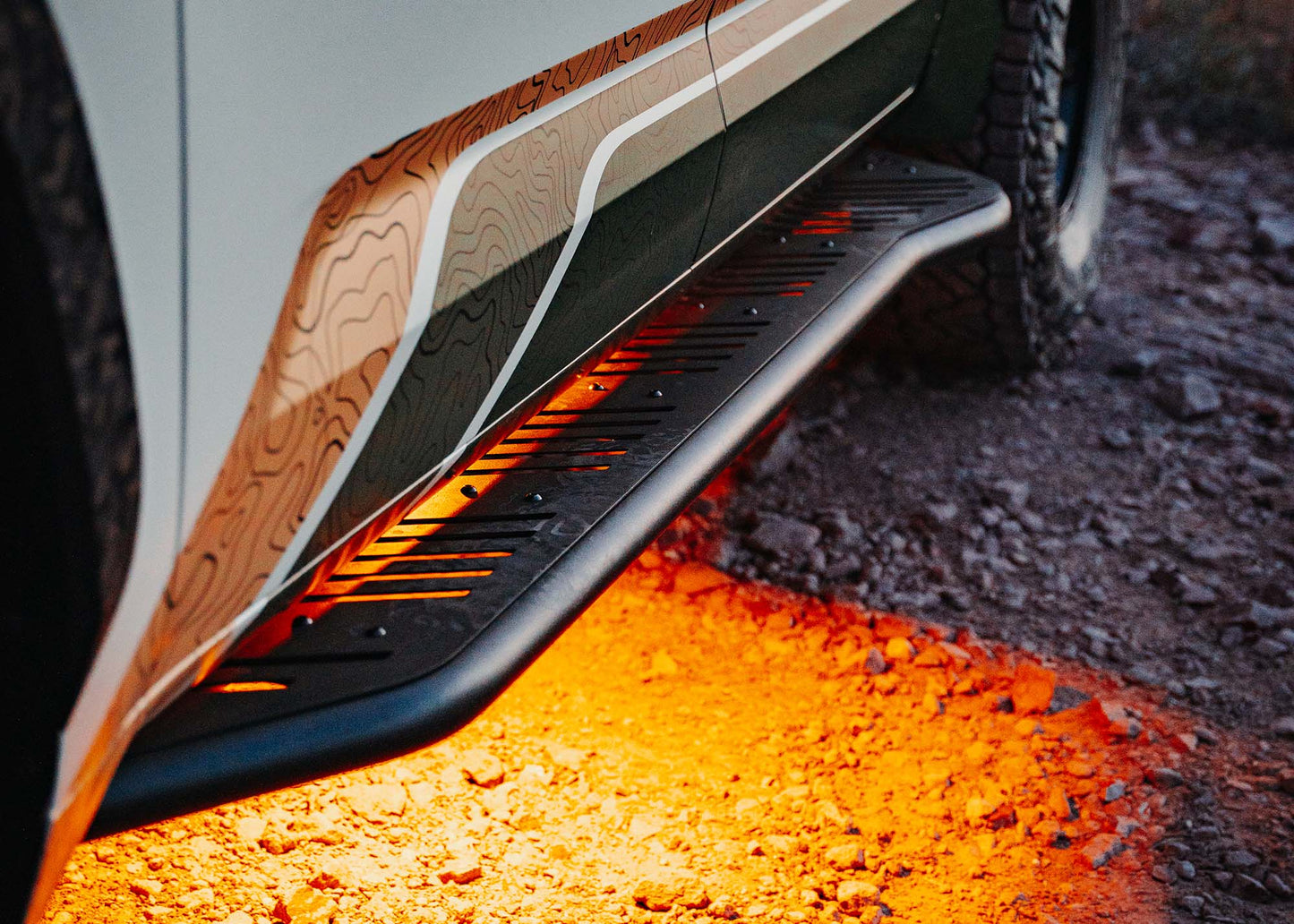 Backwoods Adventure Mods- Toyota Tundra Rock Sliders 3rd Gen (2022-2025)