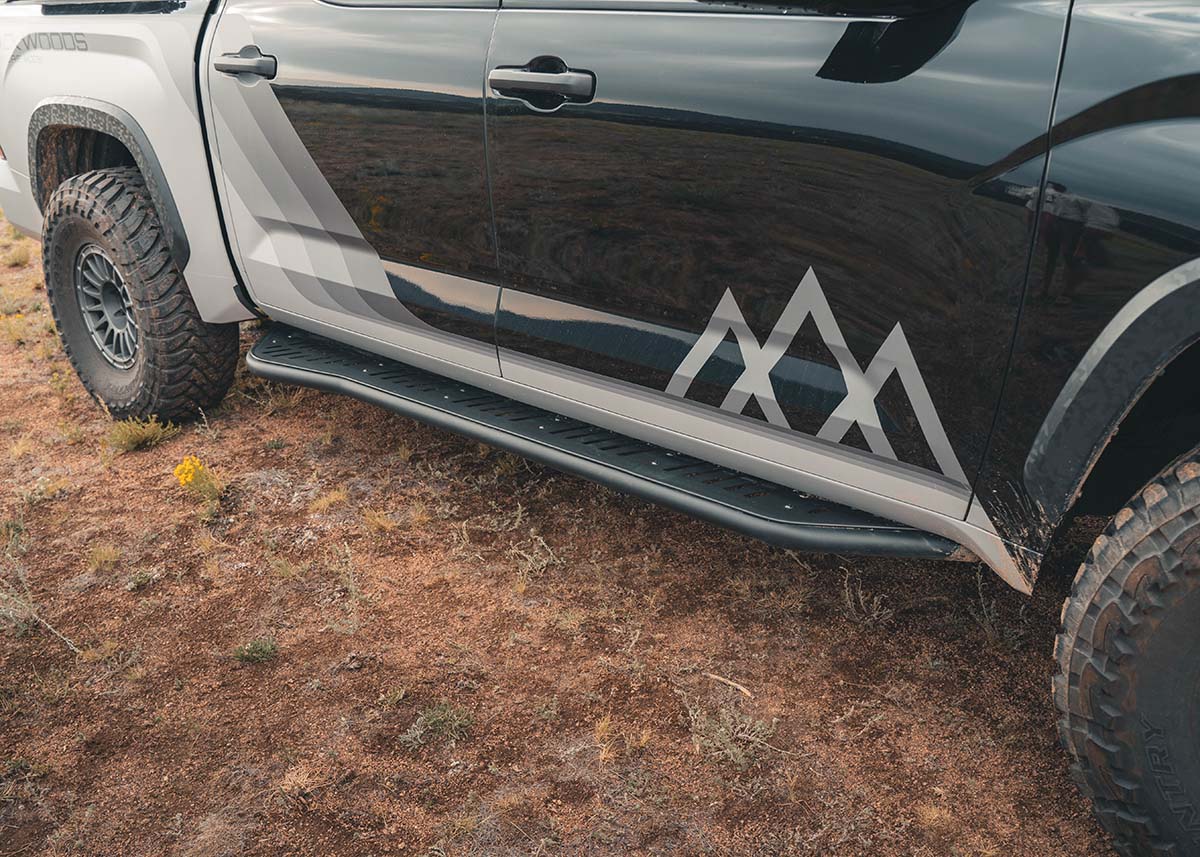 Backwoods Adventure Mods- Toyota Tundra Rock Sliders 3rd Gen (2022-2025)