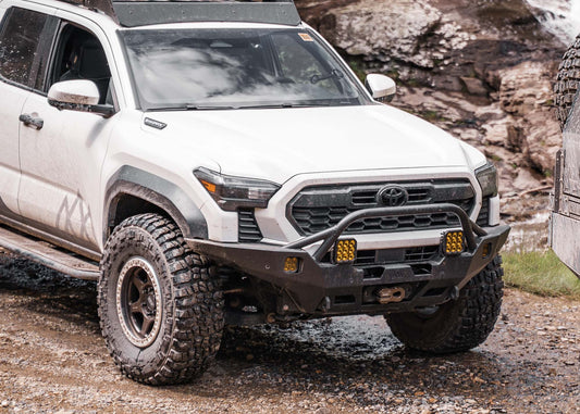 Backwoods Adventure Mods- Hi-Lite Overland Toyota Tacoma Front Bumper 4th Gen (2024-2025) [Prerunner Bull Bar]