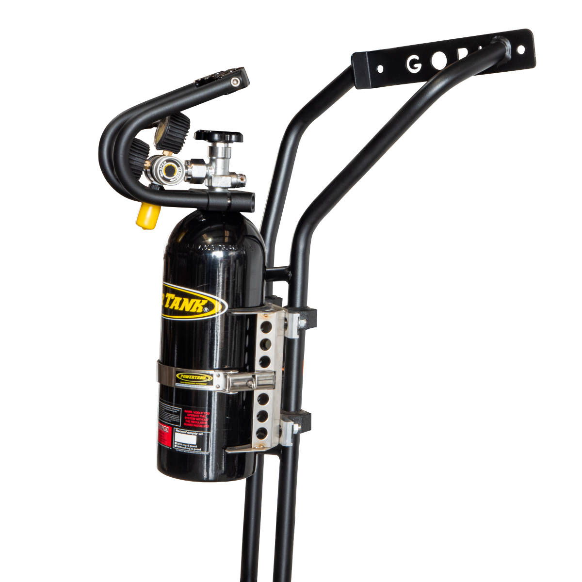 Power Tank- Ladder Cross-Bar Mount for Propane and CO2 Power Tanks