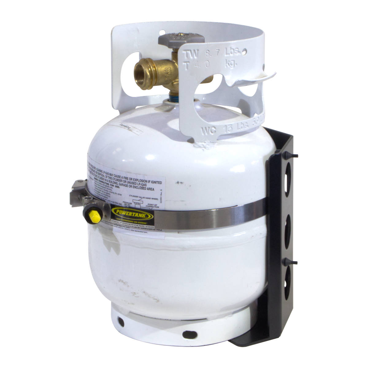 Power Tank- Whitney OG Bracket for 5 lb Steel Propane Tanks