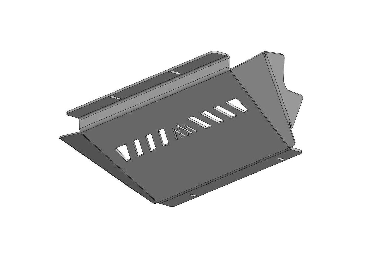 Backwoods Adventure Mods- Toyota 4Runner 5th Gen (2010-2024) Aluminum Connector Skid Plate