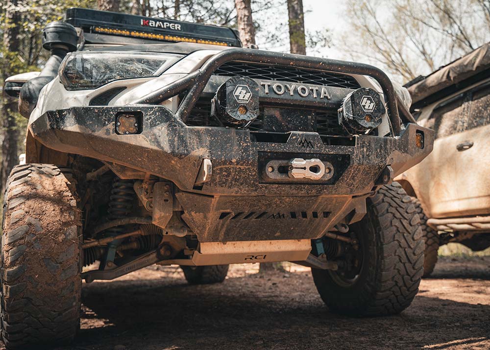 Backwoods Adventure Mods- Toyota 4Runner 5th Gen (2010-2024) Aluminum Connector Skid Plate