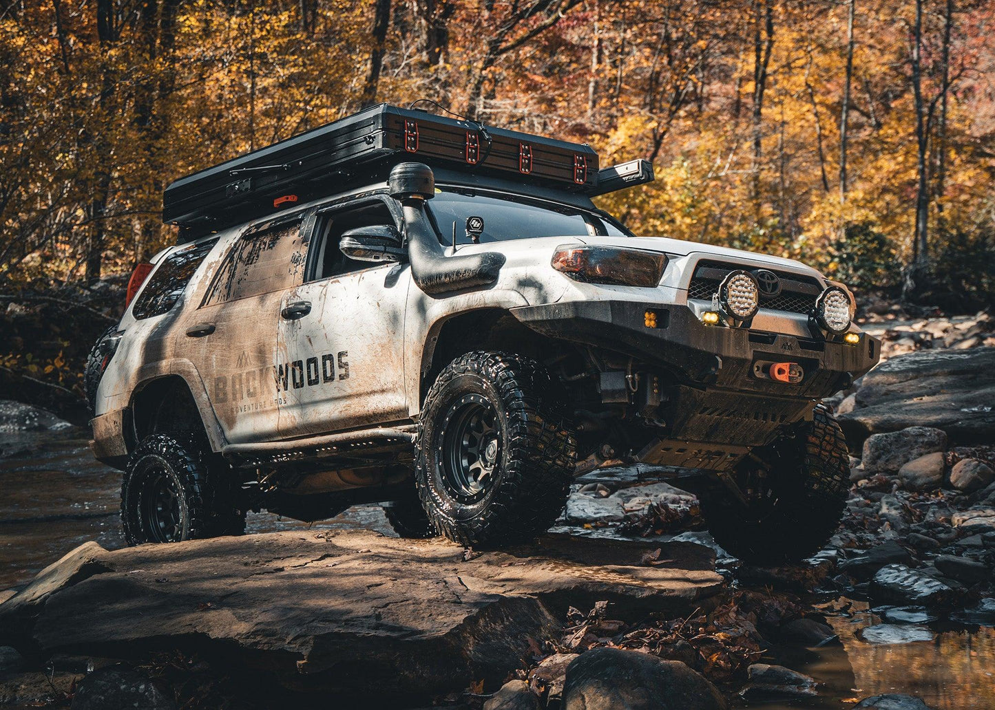 Backwoods Adventure Mods- Hi-Lite Overland Toyota 4Runner Front Bumper 5th Gen (2010-2024) [No Bull Bar]